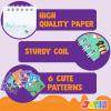 imageJOYIN 60 PCS Halloween Notepad Set 6 Designs Halloween Spooky Notepads for Kids Boys Girls Home School Supplies Classroom Party Favors Trick or Treating Goodies Bags Fillers Non Candy Treats