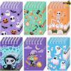 imageJOYIN 60 PCS Halloween Notepad Set 6 Designs Halloween Spooky Notepads for Kids Boys Girls Home School Supplies Classroom Party Favors Trick or Treating Goodies Bags Fillers Non Candy Treats