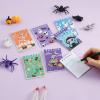 imageJOYIN 60 PCS Halloween Notepad Set 6 Designs Halloween Spooky Notepads for Kids Boys Girls Home School Supplies Classroom Party Favors Trick or Treating Goodies Bags Fillers Non Candy Treats