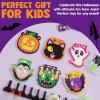 imageJOYIN 60 Pcs Halloween Mini Notepad Set in 6 Designs Halloween Spooky Characters Note Pads Mini Notebooks for Kids Boys Girls Party Supplies Classroom Favors Trick or Treats Goodie Bags Fillers