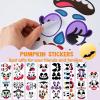 imageJOYIN 60 Pcs Halloween Pumpkin Decorating Stickers Halloween Art Craft Party Supplies Party Favor for Kid JackOLantern Face Sticker Sheets School Activities Pumpkin decor Treat Classroom Goodies