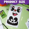 imageJOYIN 60 Pcs Halloween Pumpkin Decorating Stickers Halloween Art Craft Party Supplies Party Favor for Kid JackOLantern Face Sticker Sheets School Activities Pumpkin decor Treat Classroom Goodies