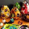 imageJOYIN 60PCS Halloween Drawstring Goody Treats Bags for Halloween Trick or Treating Plastic Candy Goodie Bags Bulk for kids Party Favor Supplies School Classroom Exchange Gifts in 12 Designs