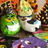 imageJOYIN 60PCS Halloween Drawstring Treat Bags Trick or Treating Goodie Candy Small Plastic Gifts Bags Bulk in 12 Cute Monster Designs Kids Halloween Party Favors Supplies