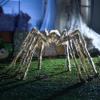 imageJOYIN 65ft Halloween Spider Outdoor Decorations Scary Giant Large Spider Props for Halloween Outside Decor Indoor Party Supplies and Yard Lawn Decoration BlackBrown