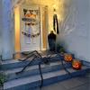 imageJOYIN 65ft Halloween Spider Outdoor Decorations Scary Giant Large Spider Props for Halloween Outside Decor Indoor Party Supplies and Yard Lawn Decoration BlackBlack