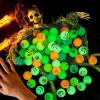 imageJOYIN 72 PCS Halloween Bouncy Balls Glow in The Dark Bouncing Balls Eyeballs for Halloween Party favors Decorations Halloween goodie bag fillers Trick or Treating School Classroom Game Prizes