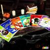 imageJOYIN 72 PCS Halloween Candy Bags for Trick or Treat Plastic Goodie Gift Bag with 6 Designed Characters for Kids Party Favors Treat Party Supplies