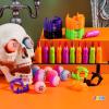 imageJOYIN 72 PCS Halloween Party Favors Game Toy GiftsScary Eyeballs Witch Fingers and Vampire Teeth Set for Kids Child Trick or Treat Party Supplies Gift Exchange Halloween Carnival Game Prizes