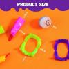 imageJOYIN 72 PCS Halloween Party Favors Game Toy GiftsScary Eyeballs Witch Fingers and Vampire Teeth Set for Kids Child Trick or Treat Party Supplies Gift Exchange Halloween Carnival Game Prizes