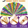 imageJOYIN 72 PCS Halloween Slap Bracelets for Kids Halloween Bracelets Bulk for Girls Boys Gifts Friendship Snap Bracelet for Halloween Party Favors Goodie Bag Fillers Classroom FavorsHaunted Party Mix