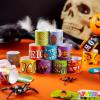 imageJOYIN 72 PCS Halloween Slap Bracelets for Kids Halloween Bracelets Bulk for Girls Boys Gifts Friendship Snap Bracelet for Halloween Party Favors Goodie Bag Fillers Classroom FavorsHalloween Party