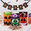 imageJOYIN 72 Pcs Halloween Bags Plastic Goodie Bag in 6 Designs for Halloween Candy Trick or Treating Party Favors alloween TrickorTreat SnacksBags Party Supplies Classroom Prizes