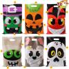 imageJOYIN 72 Pcs Halloween Bags Plastic Goodie Bag in 6 Designs for Halloween Candy Trick or Treating Party Favors alloween TrickorTreat SnacksBags Party Supplies Classroom Prizes