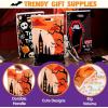imageJOYIN 72 Pcs Halloween Candy Bag for Trick or Treating Plastic Goodie Bags Assorted for Halloween TrickorTreat Snacks Party Favors Event Party Favor Supplies Classroom Prizes