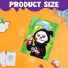 imageJOYIN 72 Pcs Halloween Candy Bags Trick or Treating Goodie Bags in 6 Character Themed Designs for Kids Halloween Party Favor Plastic Snacks Stuffers Bag for Party Supplies