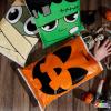imageJOYIN 72 Pcs Halloween Goodie Bag for TrickorTreating Plastic Snacks Bags for Kids Party Favors Halloween Trick or Treat Candy Bags for Event Party Favor Supplies