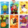 imageJOYIN 72 Pcs Halloween Goodie Bags Plastic Candy Bags in 6 Designs for Kids Snacks Party Favors Trick or Treating Bag for Halloween Party Supplies Snacks Stuffers Prizes