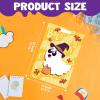 imageJOYIN 72 Pcs Halloween Goodie Bags Plastic Candy Bags in 6 Designs for Kids Snacks Party Favors Trick or Treating Bag for Halloween Party Supplies Snacks Stuffers Prizes