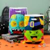 imageJOYIN 72 Pcs Halloween Goodie Bags with 6 Designed Characters Trick or Treating Plastic Treat Bags for Kids Party Favors Treats Party Supplies