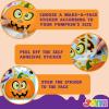 imageJOYIN 72 Pcs Halloween Pumpkin Stickers for Kids Halloween Party Favor Craft Party Supplies Funny Sticker with Different Pumpkin Design Classroom Activities Games Goodies Treat GiftsAge 3