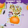 imageJOYIN 72 Pcs Halloween Pumpkin Stickers for Kids Halloween Party Favor Craft Party Supplies Funny Sticker with Different Pumpkin Design Classroom Activities Games Goodies Treat GiftsAge 3