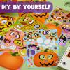 imageJOYIN 72 Pcs Halloween Pumpkin Stickers for Kids Halloween Party Favor Craft Party Supplies Funny Sticker with Different Pumpkin Design Classroom Activities Games Goodies Treat GiftsAge 3