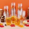 imageJOYIN 72 Pcs Thanksgiving Disposable Plastic Cups12 OZ Pumpkin Maple Leaves Cups for Juice Coffee and HotCold Drinks Thanksgiving Party Supplies Fall Party Favor Decor72