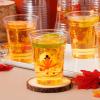 imageJOYIN 72 Pcs Thanksgiving Disposable Plastic Cups12 OZ Pumpkin Maple Leaves Cups for Juice Coffee and HotCold Drinks Thanksgiving Party Supplies Fall Party Favor Decor72