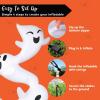 imageJOYIN 8ft Tall Halloween Inflatables Outdoor Decorations Inflatable Ghosts Hugging Tree Light Up Ghost Halloween Blow Up Yard Decoration for Patio Lawn Garden Trees Outside Holiday Decor