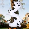 imageJOYIN 8ft Tall Halloween Inflatables Outdoor Decorations Inflatable Ghosts Hugging Tree Light Up Ghost Halloween Blow Up Yard Decoration for Patio Lawn Garden Trees Outside Holiday Decor