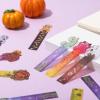 imageJOYIN 96 Pcs Halloween Pencils and Rulers Stationery Set Included 48Pcs Assorted Pencils with 12 Designs 48Pcs Halloween Bookmarks Bulk with 6 Patterns for Kids Party Favors SuppliesNon Candy Treats