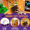 imageJOYIN 96PCS Halloween Drawstring Treat Bags 6quotx6quot Halloween Goodie Candy Bags 12 Designs Goody Gift Bag Bulk for Kids Boys Girls Trick or Treating Classroom Party Favor Supplies