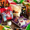 imageJOYIN 96PCS Halloween Drawstring Treat Bags 6quotx6quot Halloween Goodie Candy Bags 12 Designs Goody Gift Bag Bulk for Kids Boys Girls Trick or Treating Classroom Party Favor Supplies