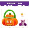 imageJOYIN Babys Pumpkin Halloween Playset with 8 Fun Play Pieces Babys Pumpkin Halloween Playset Goodie Bags Stuffers Fillers School Classroom Party Favors Supplies Toy Prizes and Gifts for KidsHappy Pumpkin