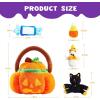 imageJOYIN Babys Pumpkin Halloween Playset with 8 Fun Play Pieces Babys Pumpkin Halloween Playset Goodie Bags Stuffers Fillers School Classroom Party Favors Supplies Toy Prizes and Gifts for KidsLaugh Pumpkin
