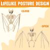 imageJOYIN Bat Skeleton Halloween Decoration 11 Inch Animal Skeleton Plastic Bones for Yard Garden Graveyard Haunted House Cemetery Outdoor Indoor Tabletop Decorations Halloween Party Favors Decor