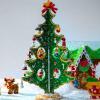 imageJOYIN Christmas 24 Days Countdown Advent Calendar with a Tabletop Wooden Christmas Tree and 28 Ornaments Snowman Santa Decorations for Boys Girls and Kids Party Favors Classroom Prizes Xmas Gift