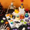 imageJOYIN Halloween Advent Calendar 2025 with 31PCS Rubber Duck 31 Days Halloween Countdown Calendar with Surprise Toy for Kids Girls Boys Teen Party Favor Supply Trick or Treat Classroom Prizes GiftRUBBER  TPR Rubber Duck  Mochi