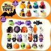 imageJOYIN Halloween Advent Calendar 2025 with 31PCS Rubber Duck 31 Days Halloween Countdown Calendar with Surprise Toy for Kids Girls Boys Teen Party Favor Supply Trick or Treat Classroom Prizes GiftRUBBER  TPR Rubber Duck  Mochi