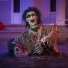 imageJOYIN Halloween Animated Zombie Groundbreaker Outdoor Decor with Light Up Eyes Creepy Animatronic Decorations with Movable Arms for Halloween Party Prop and Lawn Patio Yard Outside DecorationsScary Zombie