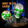 imageJOYIN Halloween Animatronics Decorations Outdoor Animated Zombie Groundbreaker Outside Decor 25 Groundbreaker Skeleton Prop with Moving Arms ampamp Green Light Lawn Yard Haunted House Graveyard Decor
