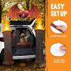imageJOYIN Halloween Cemetery Trunk or Treat Car Decorations Kit for SUV Graveyard Decorations Outdoor with Tombstone Skeleton Blood BatampampVampire for Archway Car Garage Outdoor Entryway