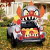 imageJOYIN Halloween Clown Trunk or Treat Car Decorations Kit Outdoor Indoor Stickers Decor for Haunted House SUV Archway Garage