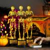 imageJOYIN Halloween Costume Contest Ballot Card Box 4 PCS Trophy Awards Best Costume Skeleton 50 PCS Voting Cards Halloween Party Favor Supplies for Trick or Treating Students Classroom Prize