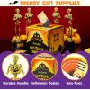imageJOYIN Halloween Costume Contest Ballot Card Box 4 PCS Trophy Awards Best Costume Skeleton 50 PCS Voting Cards Halloween Party Favor Supplies for Trick or Treating Students Classroom Prize