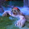 imageJOYIN Halloween Decoration Outdoor Zombie Groundbreaker Halloween Groundbreaker with LightUp Eyes and Creepy Sound Scary Zombie Prop for Graveyard Haunted House Lawn Yard Outside Decor
