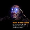 imageJOYIN Halloween Decoration Outdoor Zombie Groundbreaker Halloween Groundbreaker with LightUp Eyes and Creepy Sound Scary Zombie Prop for Graveyard Haunted House Lawn Yard Outside Decor