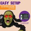 imageJOYIN Halloween Decoration Outdoor Zombie Groundbreaker Halloween Outside Zombie Decor with Sound and Flashing Eyes Scary Groundbreaker for Yard Lawn Graveyard Decorations Haunted House Prop