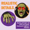 imageJOYIN Halloween Decoration Outdoor Zombie Groundbreaker Halloween Outside Zombie Decor with Sound and Flashing Eyes Scary Groundbreaker for Yard Lawn Graveyard Decorations Haunted House Prop